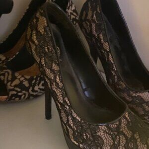 High heel formal shoes